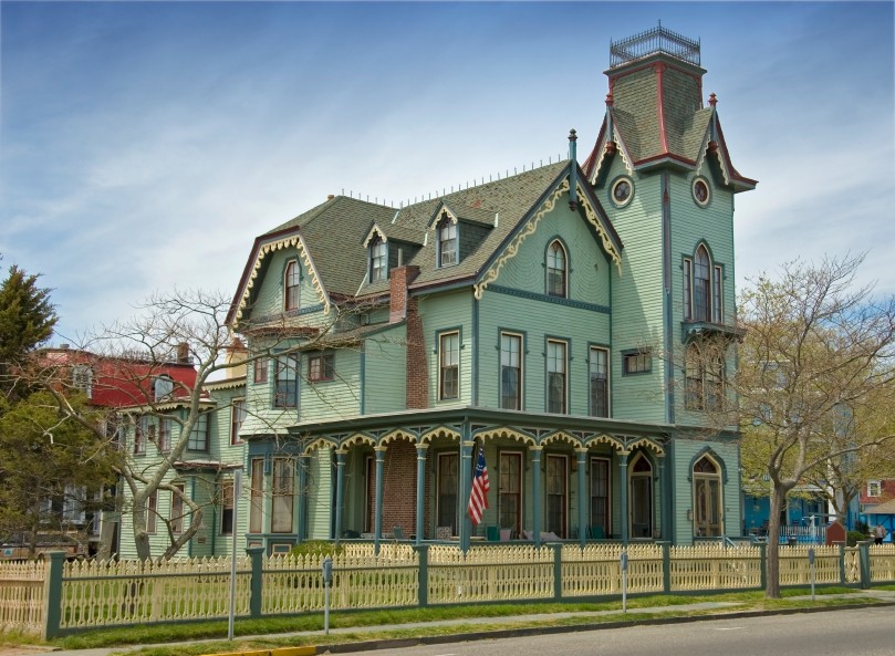 victorian house. of a Victorian home.